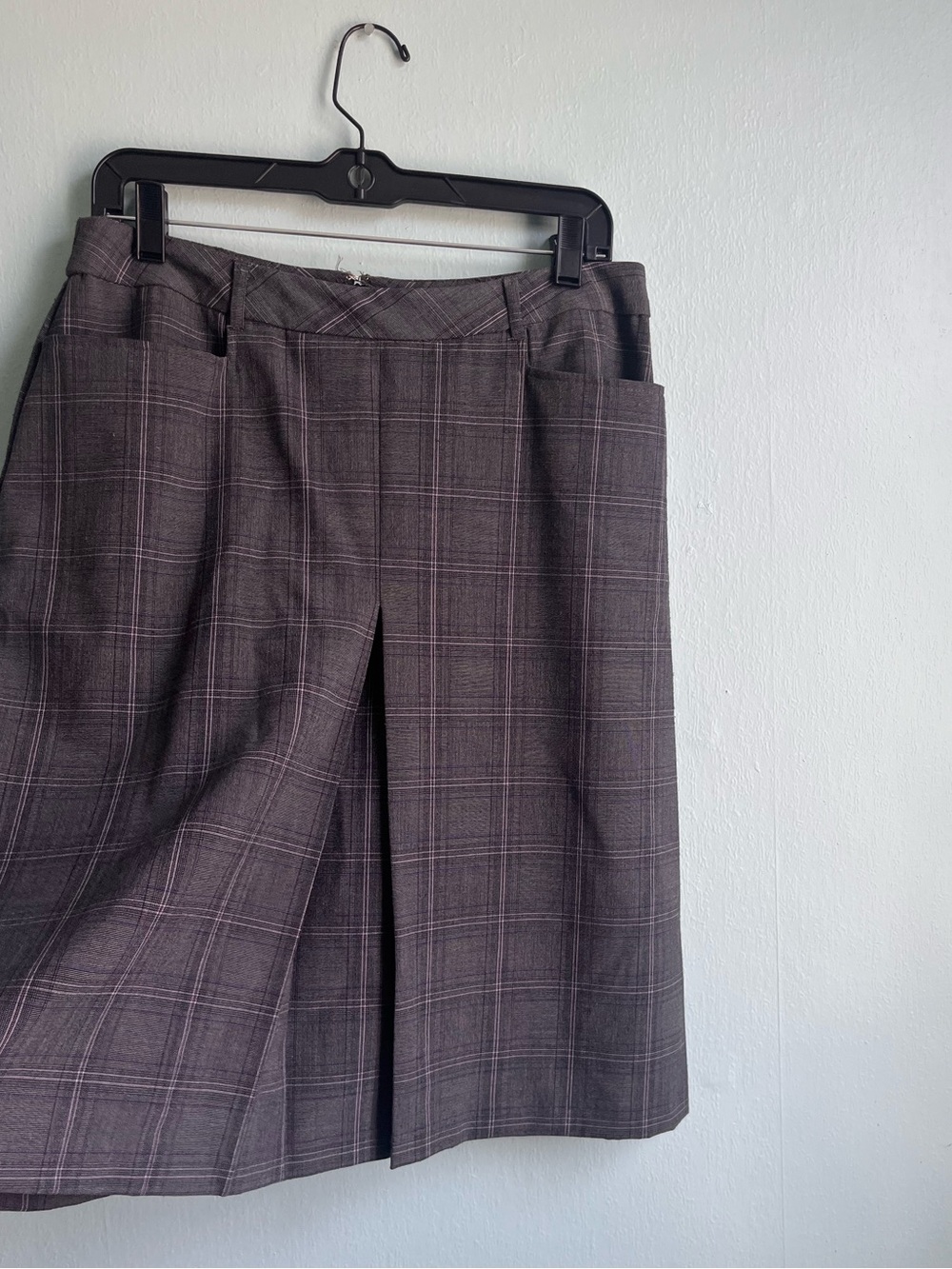 Vintage plaid sag harbor skirt